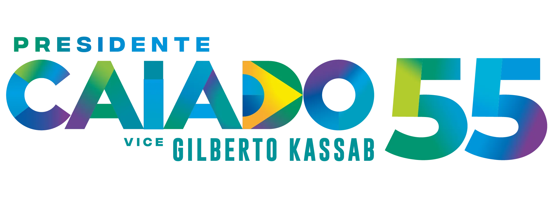 Presidente Caiado 55, vice Gilberto Kassab